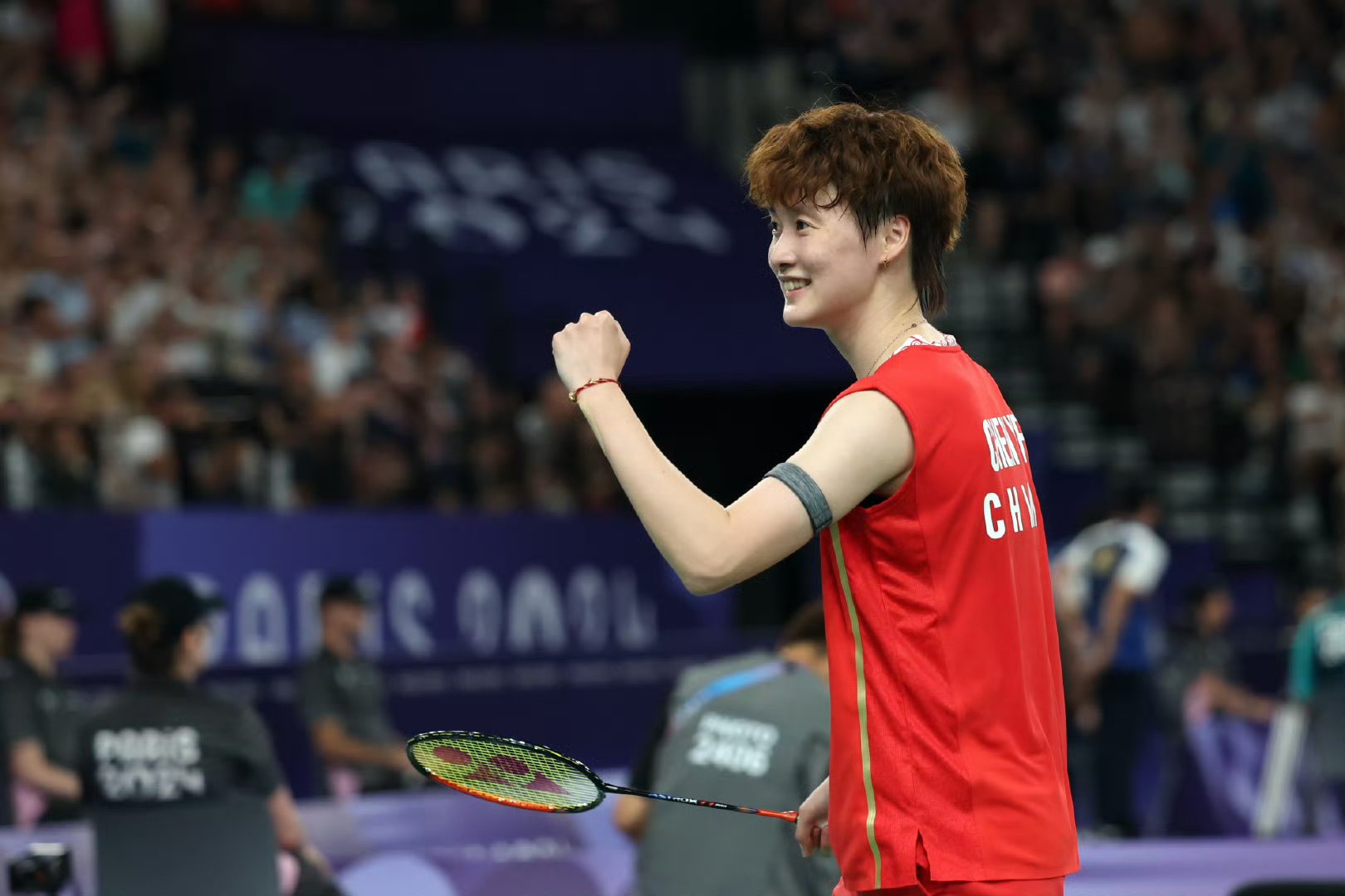 中国队完胜法国队，陈雨菲高光表现