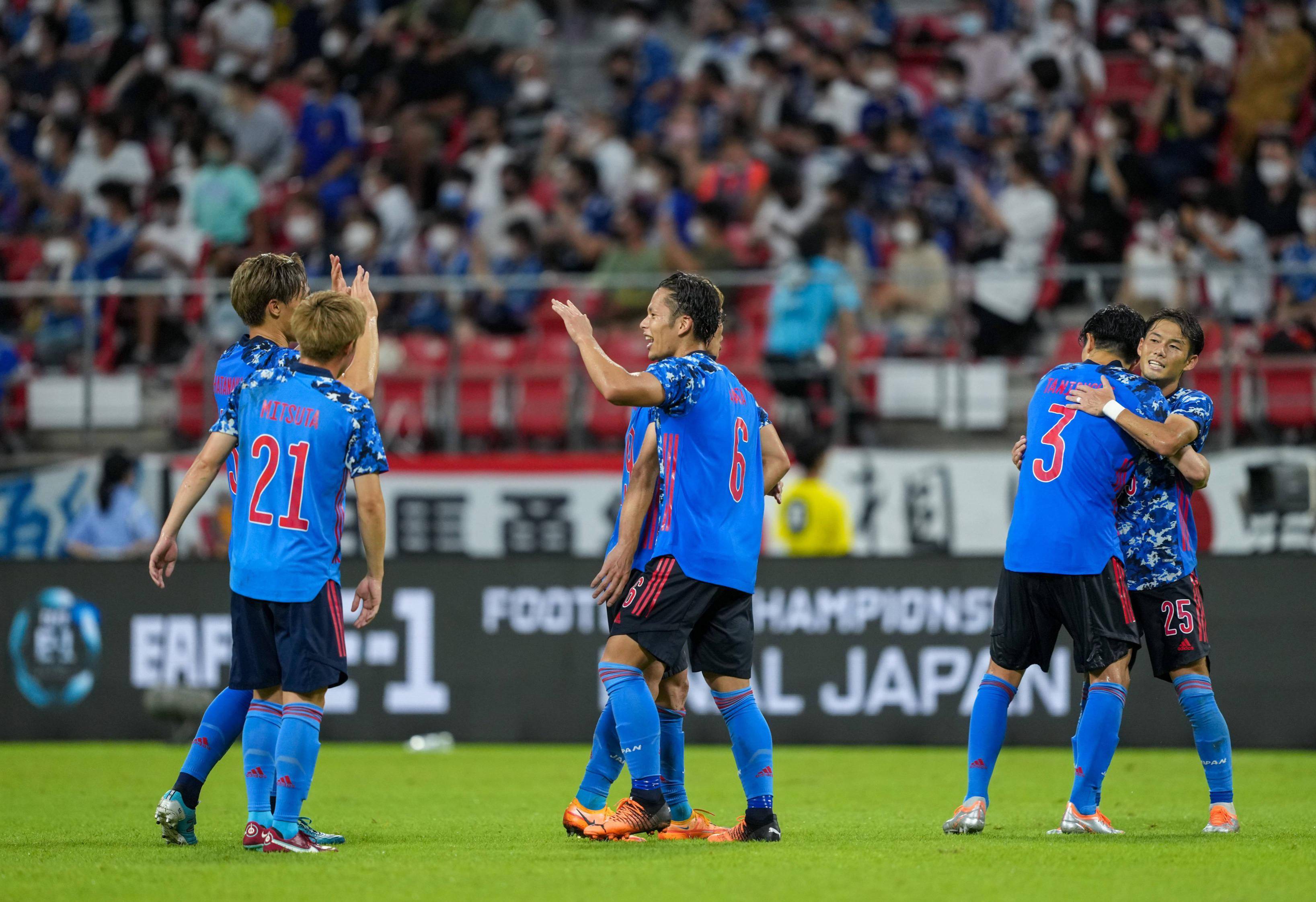 日本队获得南美足球赛的冠军